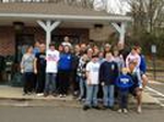 Some volunteers on Seymour Pride's Earth Day Cleanup